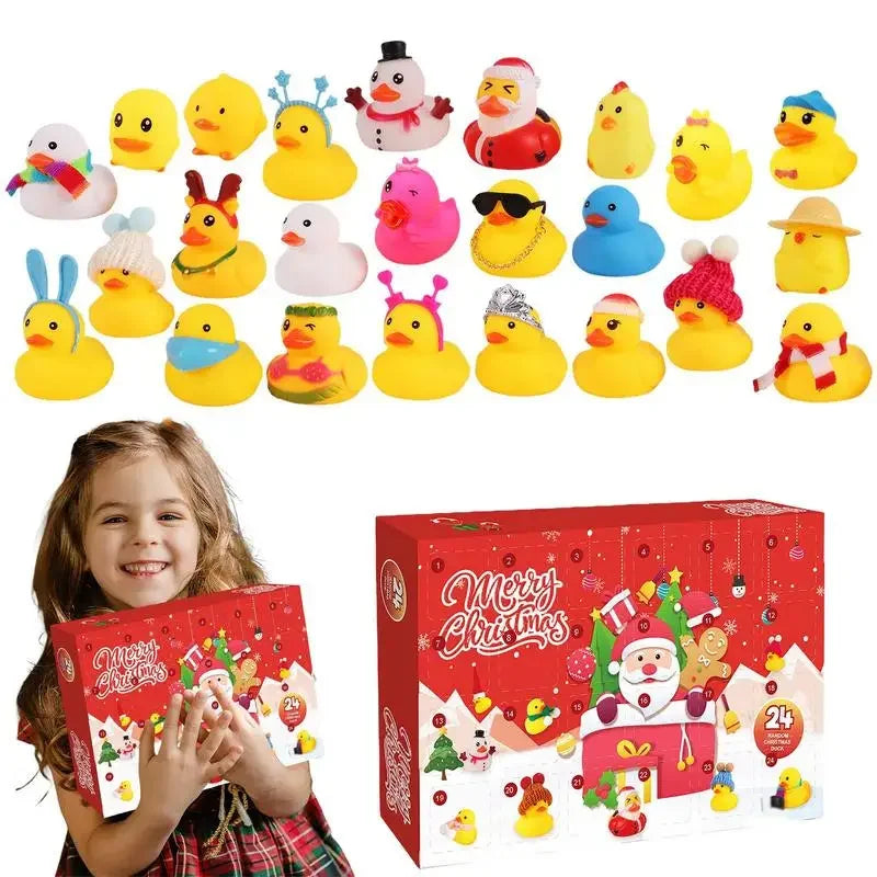Adventskalender – Eendjes Voor Kerst 2025-Vermaak & huidige evenementen > Cadeaus & souvenirs > Cadeausets & geschenkverpakkingen > Adventskalenders-DeWoonVallei-DeWoonVallei