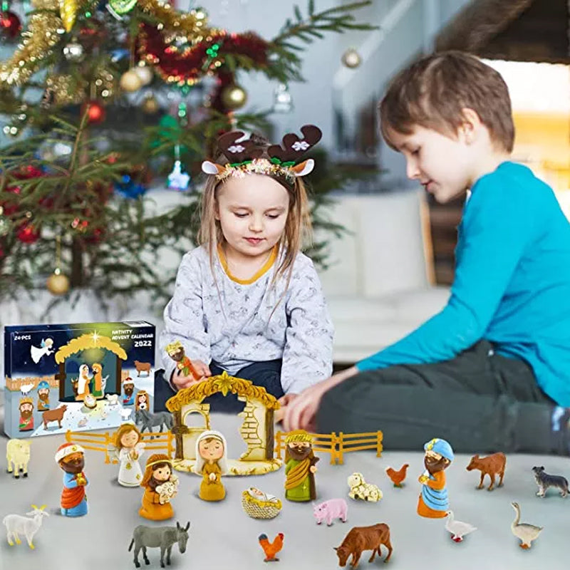 Adventskalender – Kerst Nativity Voor Kinderen-Kerst Nativity Adventskalender - Voor een magische kerstervaring-DeWoonVallei-DeWoonVallei