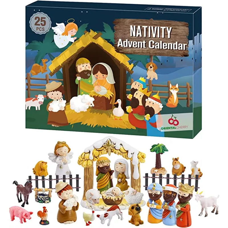 Adventskalender – Kerst Nativity Voor Kinderen-Kerst Nativity Adventskalender - Voor een magische kerstervaring-DeWoonVallei-DeWoonVallei