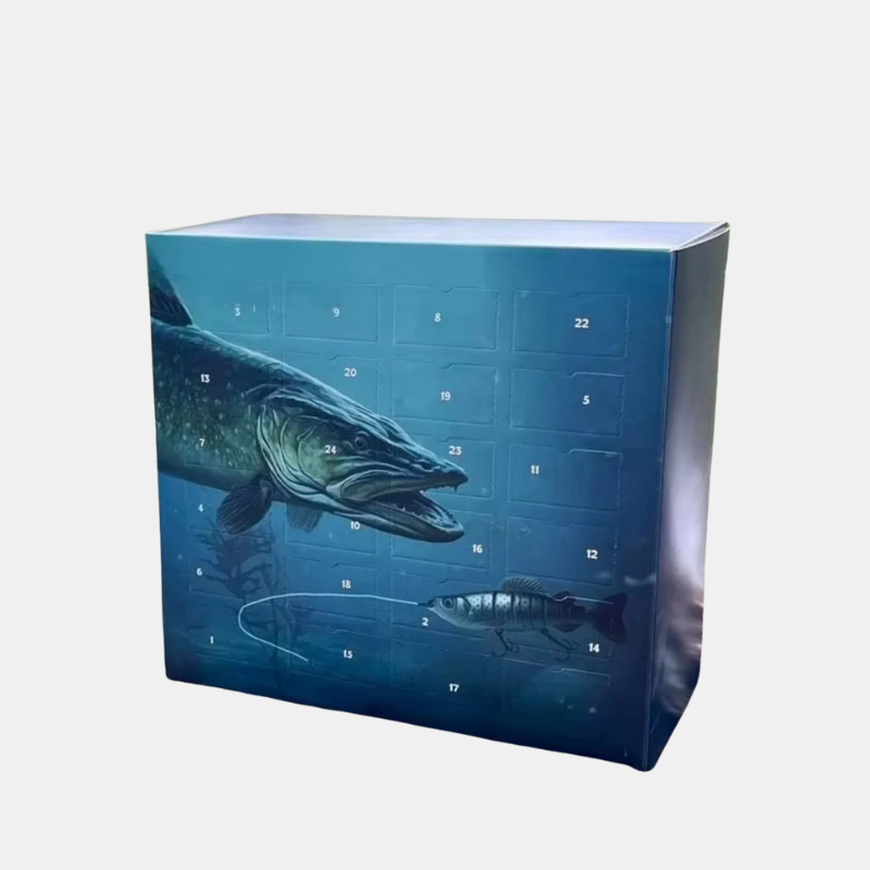 Adventskalender – Vissentrend Voor Kerst-Advent calendar-DeWoonVallei-Parker Vishaak Blindbox-DeWoonVallei