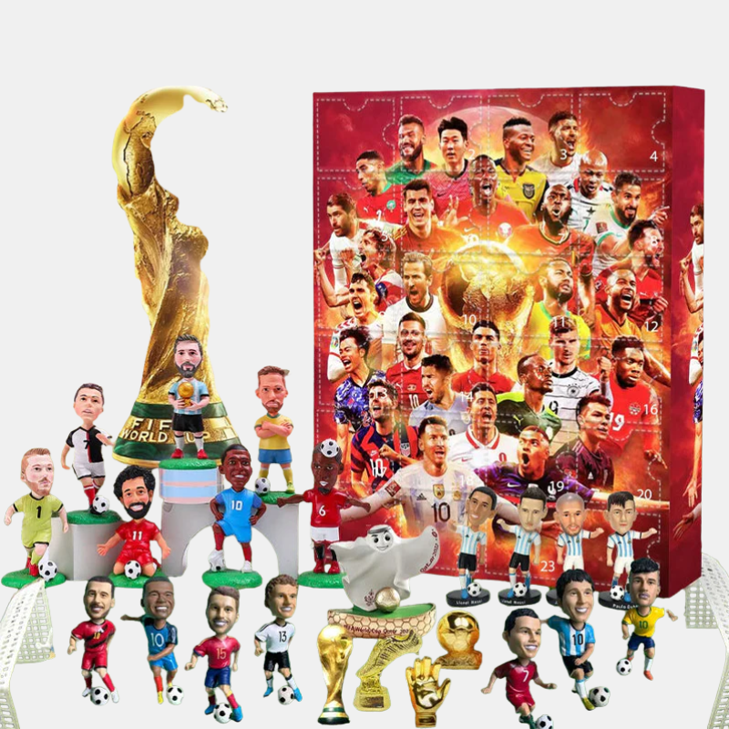 Adventskalender – Voetbal Voor Fans-Adventskalender Voetbal – 24 Verrassingen voor Echte Fans-DeWoonVallei-DeWoonVallei