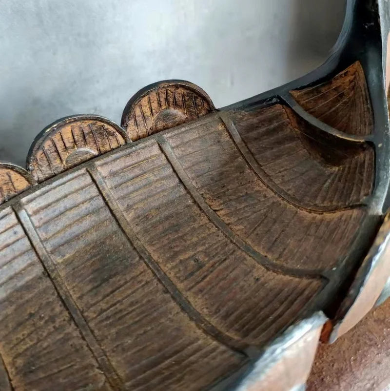 Antieke Viking Schip Organizer – Handgemaakt Design & Historische Woondecoratie-Home & Garden-DeWoonVallei-DeWoonVallei