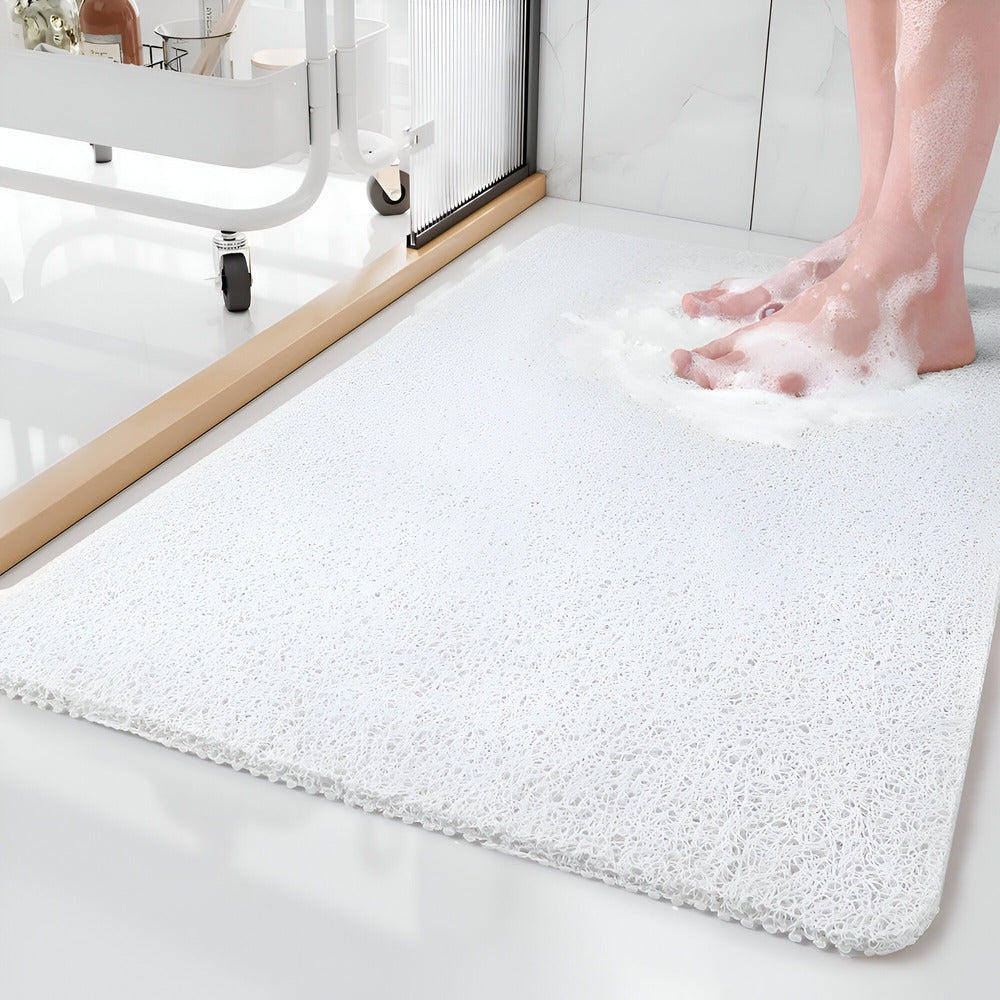 Antislip Douchemat met Zachte Voetondersteuning – Comfort, Hygiëne & Stijl in Één-DeWoonVallei-Wit-40x60cm-DeWoonVallei