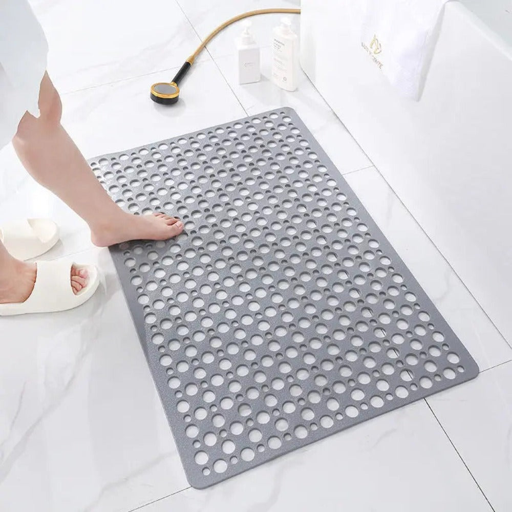 Antislip Douchemat met Zuignappen en Sneldrogend Ontwerp-DeWoonVallei-DeWoonVallei