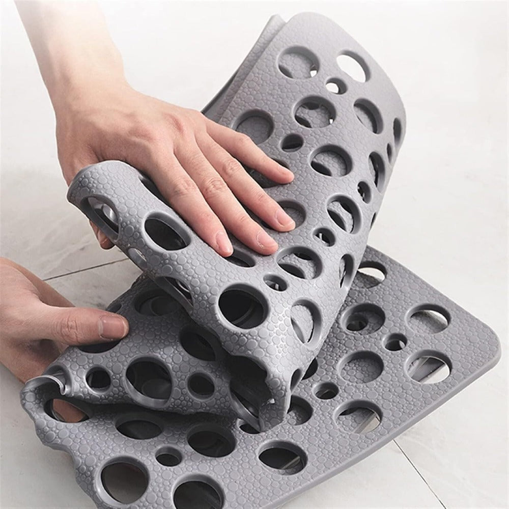 Antislip Douchemat met Zuignappen en Sneldrogend Ontwerp-DeWoonVallei-DeWoonVallei