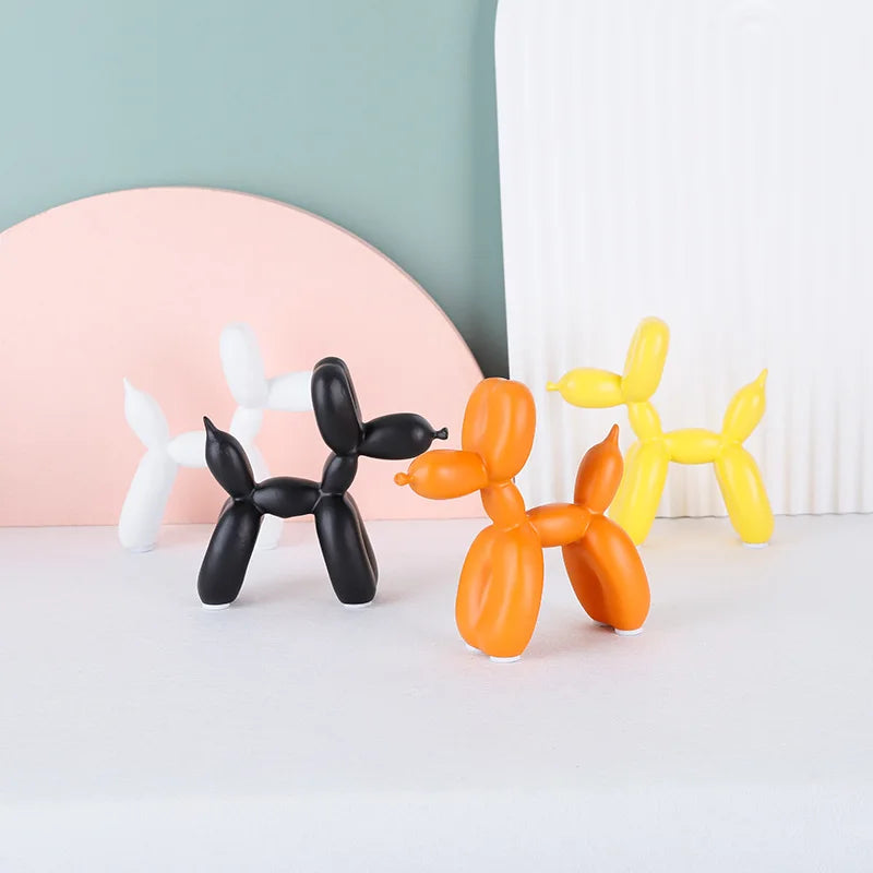 Ballon Hond Beeld – Modern Scandinavisch Design & Speelse Tafeldecoratie-Home & Garden-DeWoonVallei-DeWoonVallei