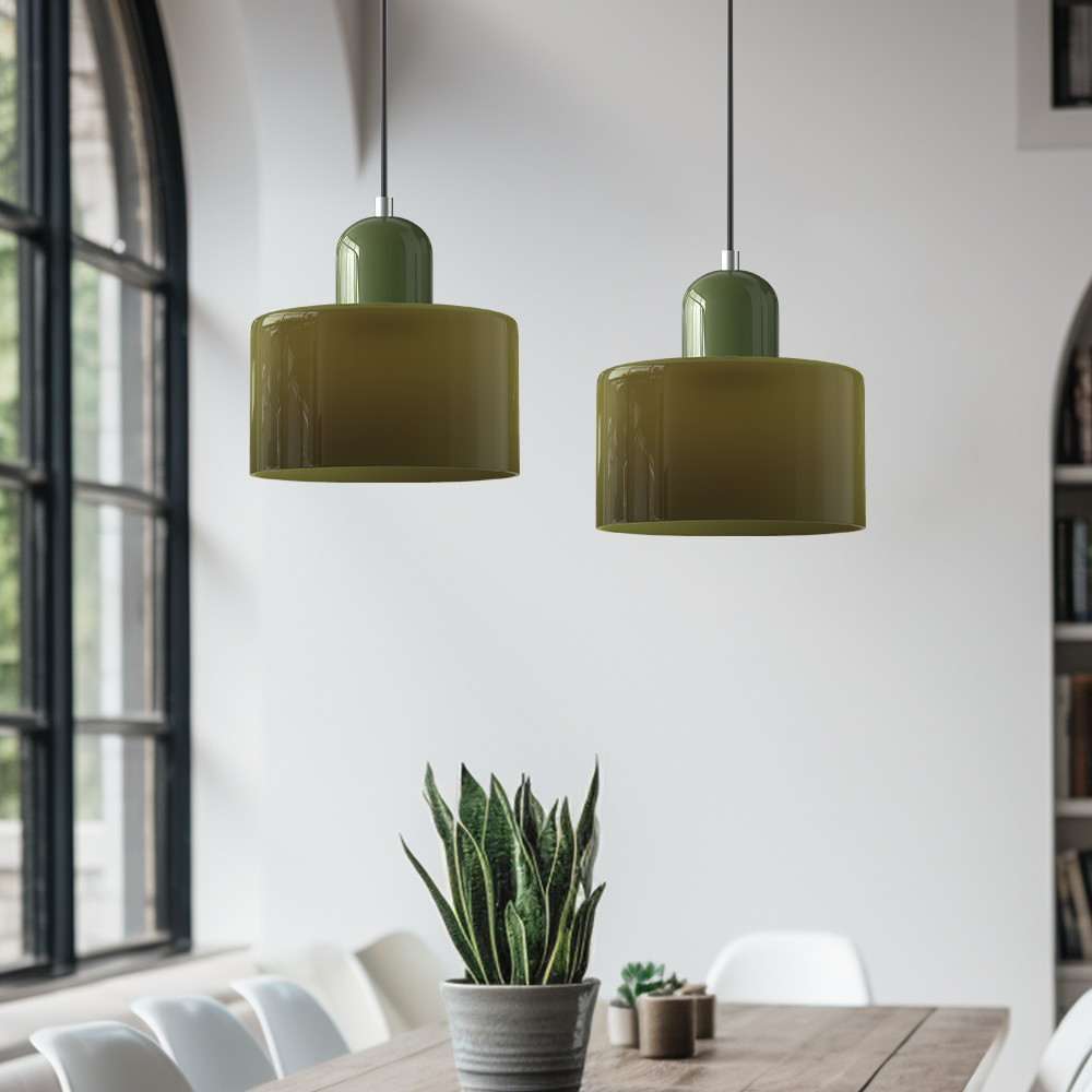 Creatieve Bauhaus Hanglamp – Geometrisch Design met Warme LED-verlichting-DeWoonVallei-DeWoonVallei