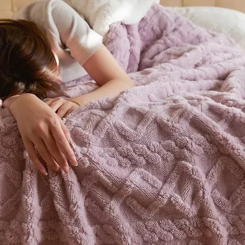Dikke Microvezel Fleece Deken – Dubbelzijdig Warm & Superzacht Comfort-Home Decor-DeWoonVallei-DeWoonVallei