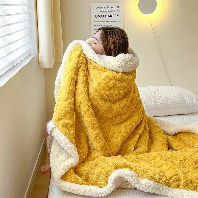 Dikke Microvezel Fleece Deken – Dubbelzijdig Warm & Superzacht Comfort-Home Decor-DeWoonVallei-DeWoonVallei