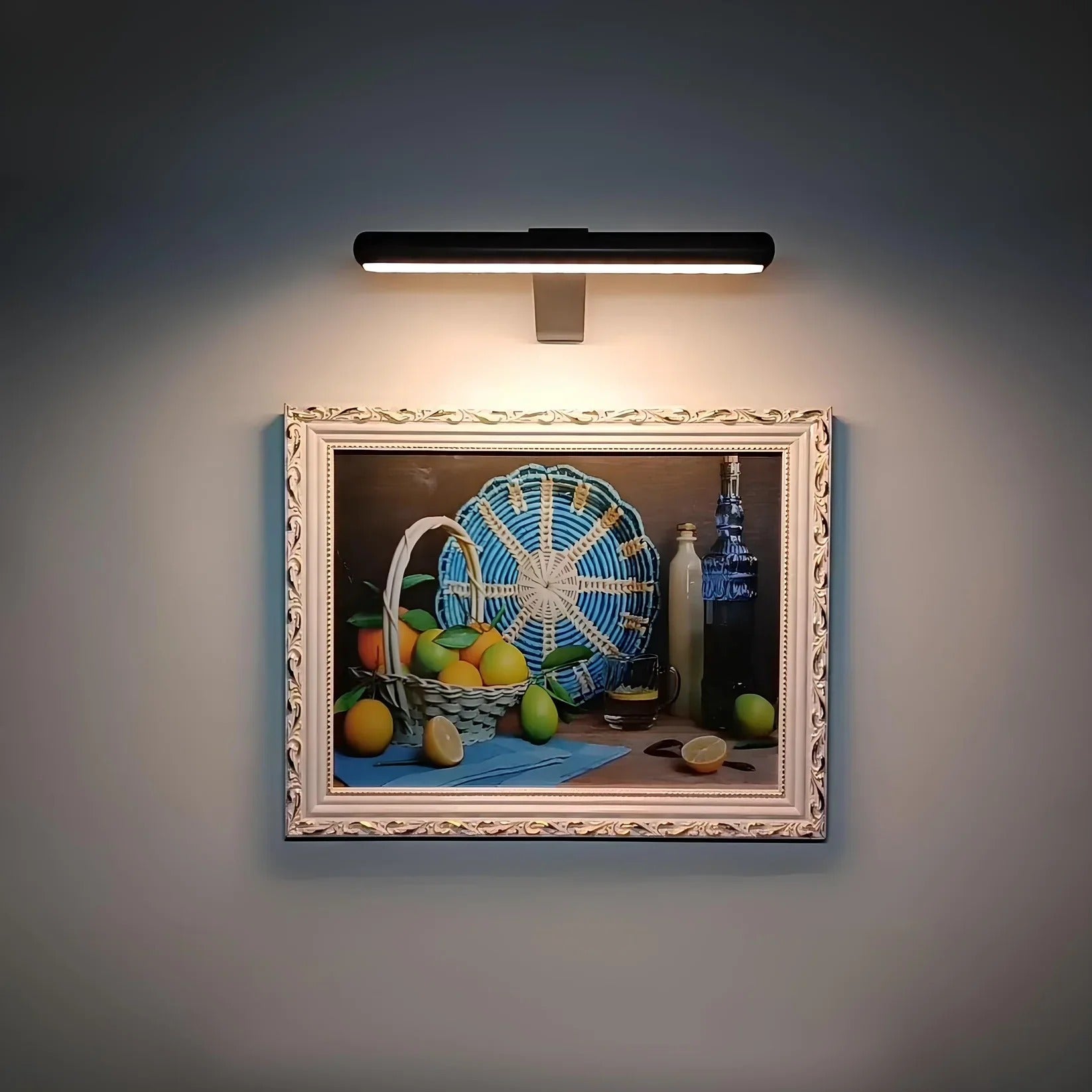 Draadloze Oplaadbare LED Schilderijverlichting met Afstandsbediening – Verstelbare, Dimbare Verlichting voor Kunst en Decoratie-DeWoonVallei-DeWoonVallei