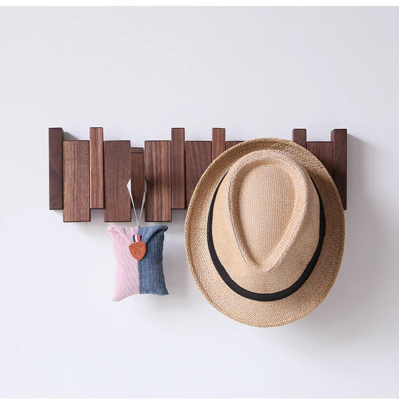 Houten Piano Wandkapstok – Elegante Wanddecoratie & Praktische Opberger-DeWoonVallei-DeWoonVallei