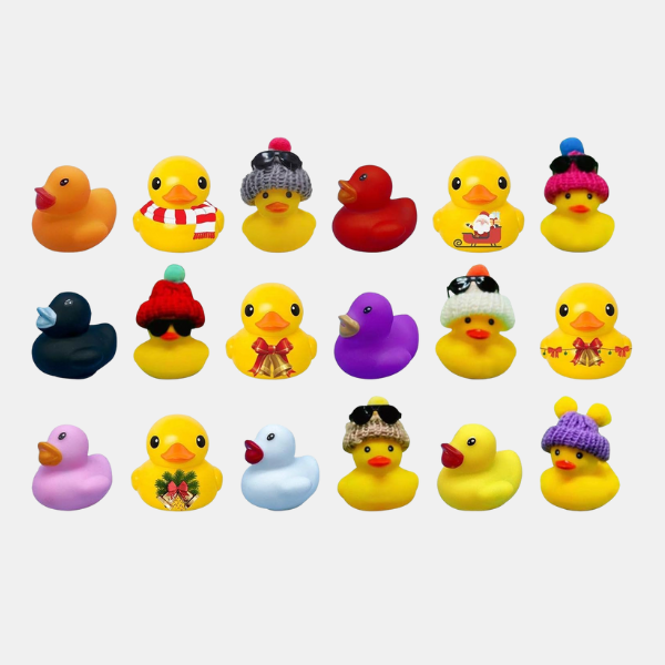 Kerst Rubber Duck Adventskalender 24 Dagen Vol Feestplezier voor Kinderen-Advent calendar-DeWoonVallei-DeWoonVallei