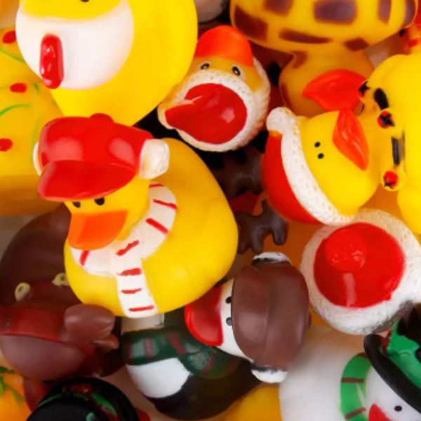Kerst Rubber Duck Adventskalender 24 Dagen Vol Feestplezier voor Kinderen-Advent calendar-DeWoonVallei-DeWoonVallei