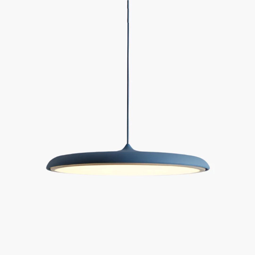 Luxe Hanglamp in Scandinavische Stijl – Warm Licht & Minimalistisch Ontwerp-DeWoonVallei-Blauw-25cm-DeWoonVallei