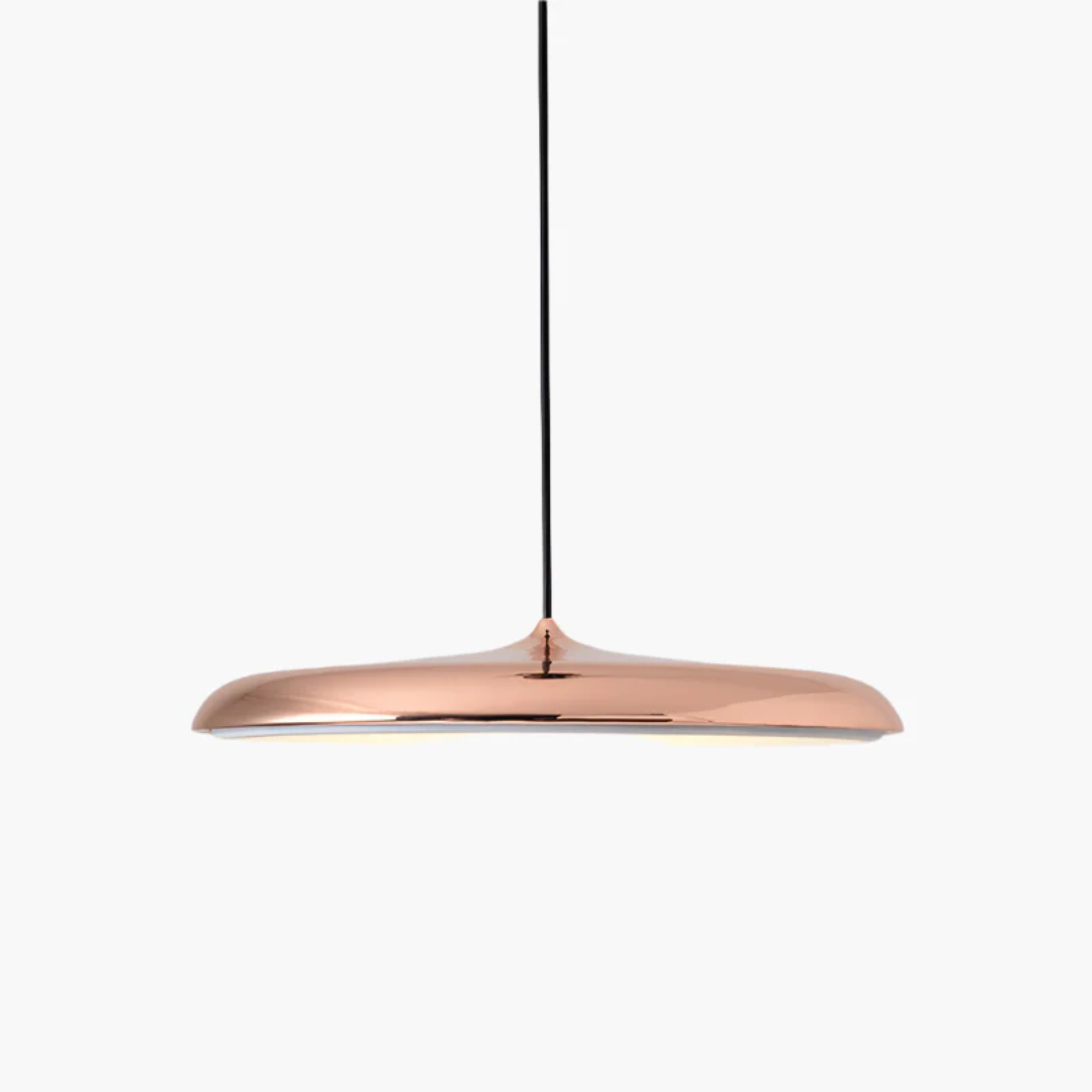 Luxe Hanglamp in Scandinavische Stijl – Warm Licht & Minimalistisch Ontwerp-DeWoonVallei-Roségoud-25cm-DeWoonVallei