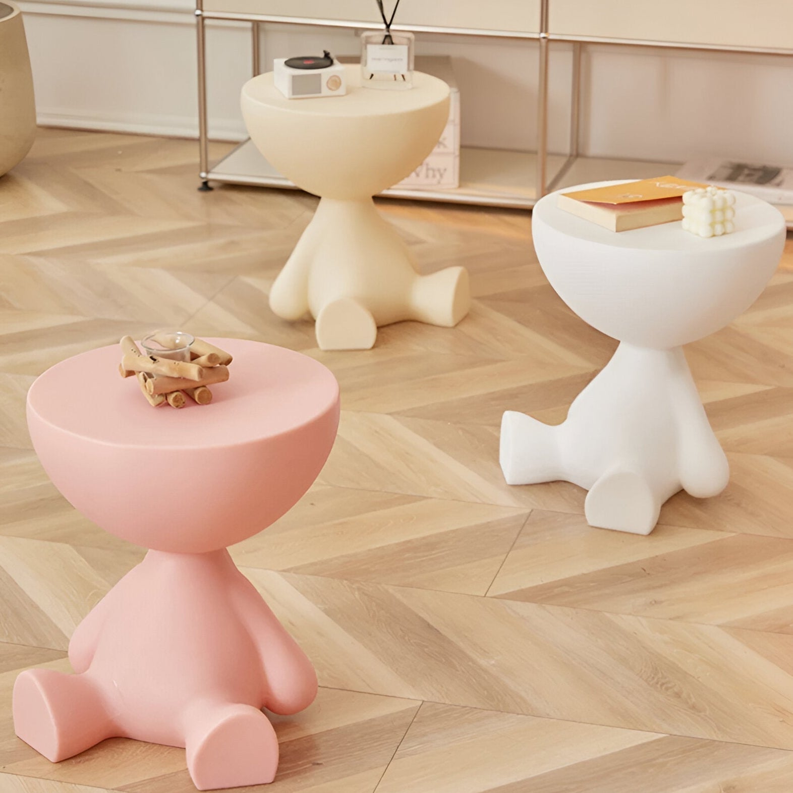 Luxe Ronde Salontafel – Tijdloos Design & Functionele Elegant-DeWoonVallei-DeWoonVallei