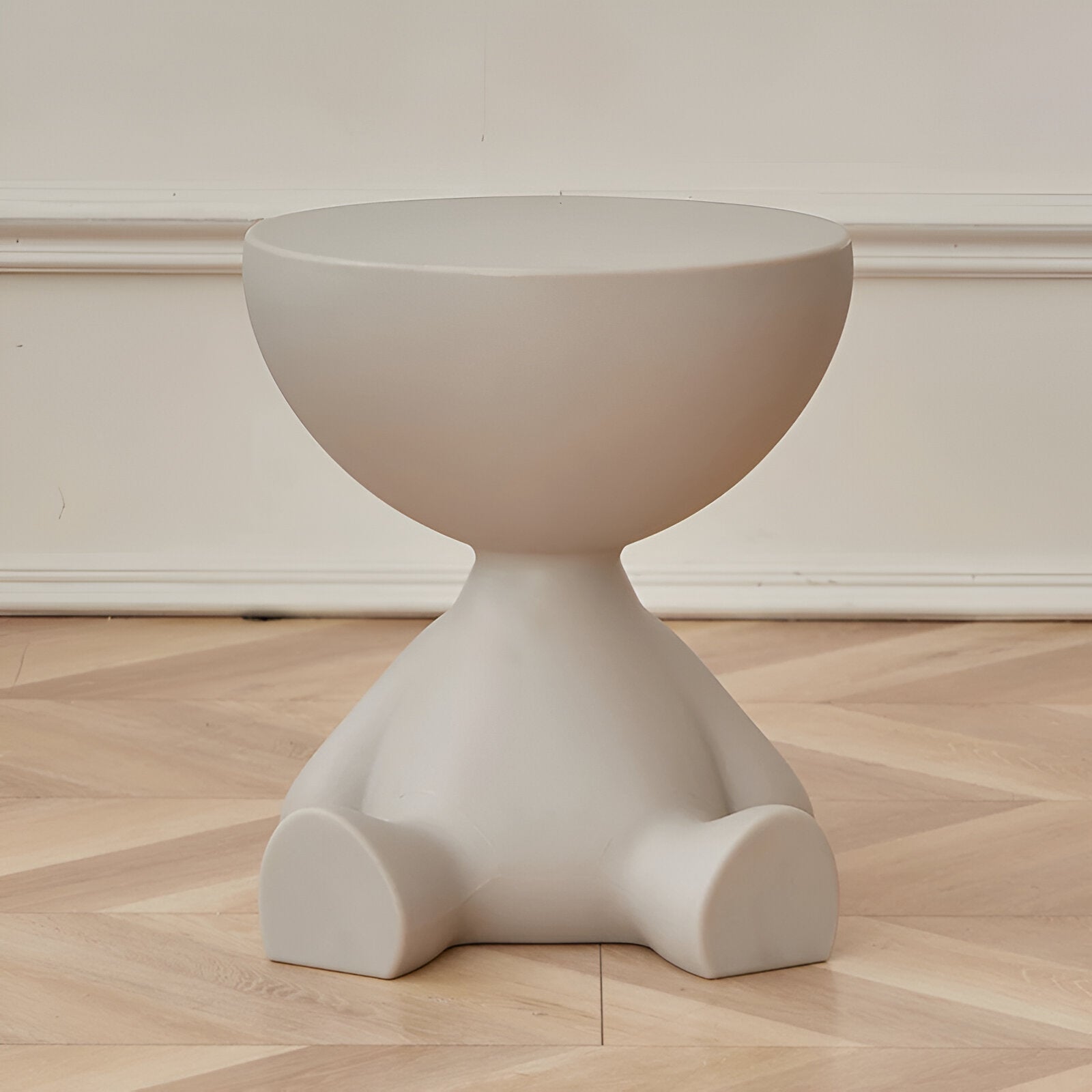 Luxe Ronde Salontafel – Tijdloos Design & Functionele Elegant-DeWoonVallei-Grijs-DeWoonVallei