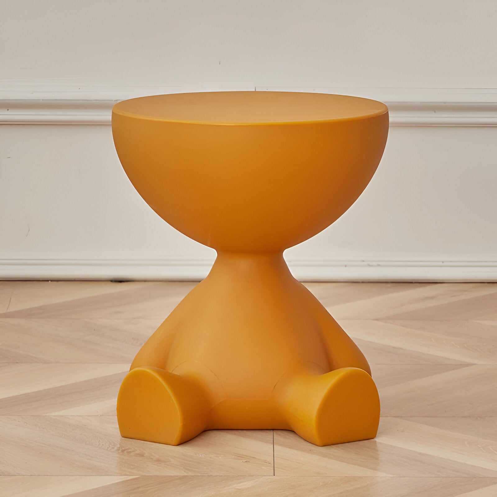 Luxe Ronde Salontafel – Tijdloos Design & Functionele Elegant-DeWoonVallei-Oranje-DeWoonVallei
