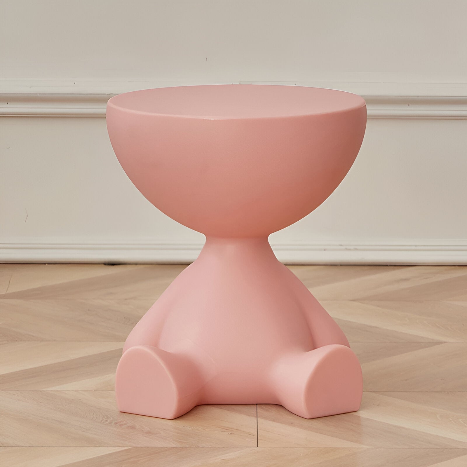 Luxe Ronde Salontafel – Tijdloos Design & Functionele Elegant-DeWoonVallei-Roze-DeWoonVallei