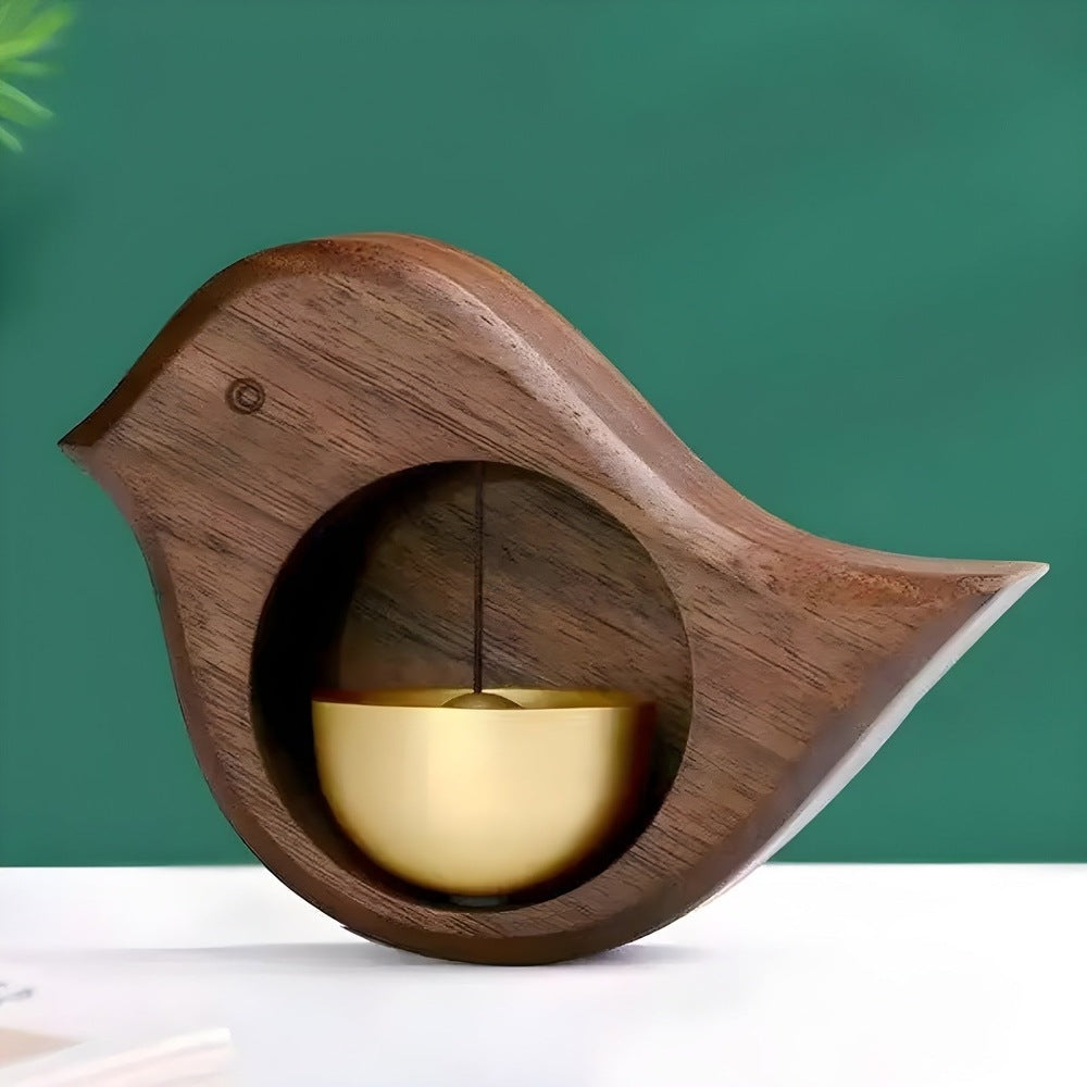 Melodieuze Deurbel van Koper en Hout – Rustgevende Klank en Tijdloze Elegantie voor een Harmonieuze Entree-Doorbell-DeWoonVallei-DeWoonVallei