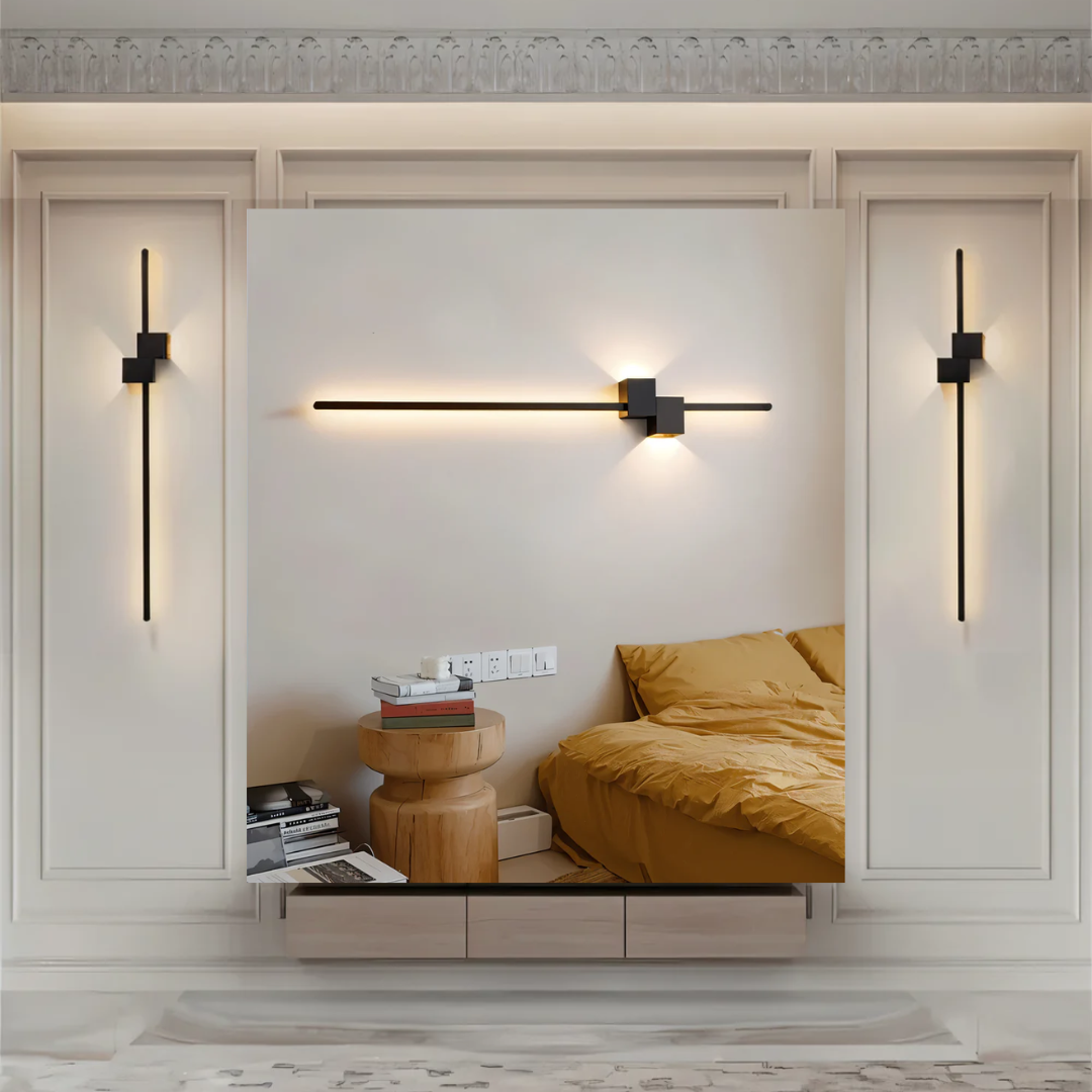 Minimalistische LED Wandlamp – Strak Design & Sfeervolle Verlichting voor Elke Ruimte-DeWoonVallei-DeWoonVallei