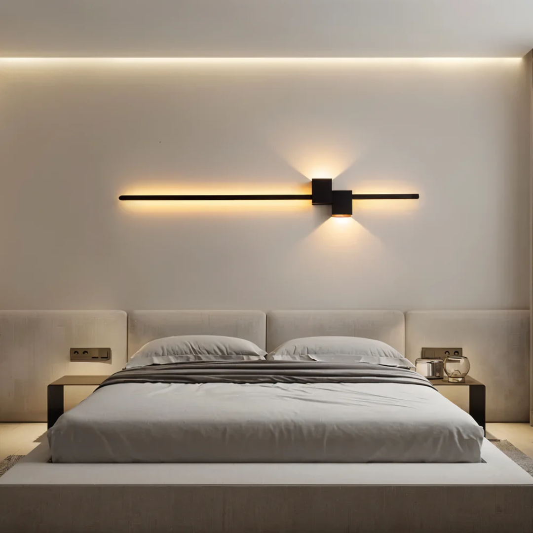 Minimalistische LED Wandlamp – Strak Design & Sfeervolle Verlichting voor Elke Ruimte-DeWoonVallei-DeWoonVallei