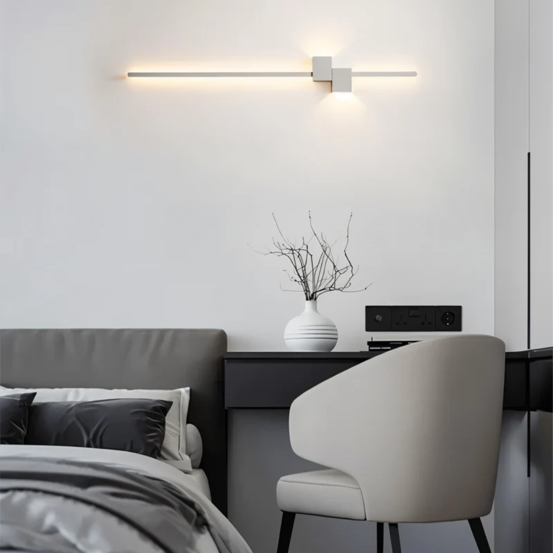 Minimalistische LED Wandlamp – Strak Design & Sfeervolle Verlichting voor Elke Ruimte-DeWoonVallei-DeWoonVallei