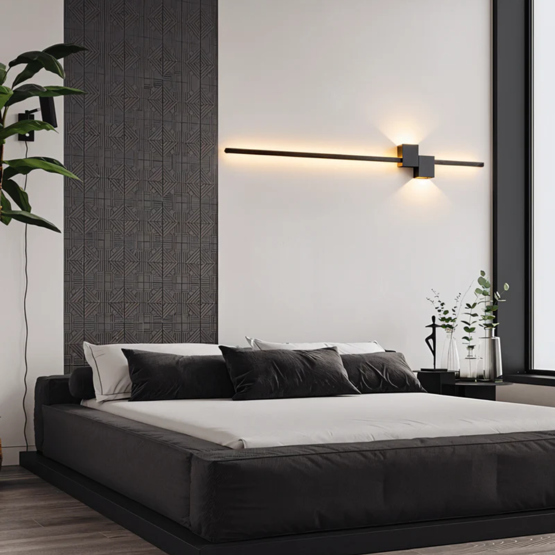 Minimalistische LED Wandlamp – Strak Design & Sfeervolle Verlichting voor Elke Ruimte-DeWoonVallei-DeWoonVallei