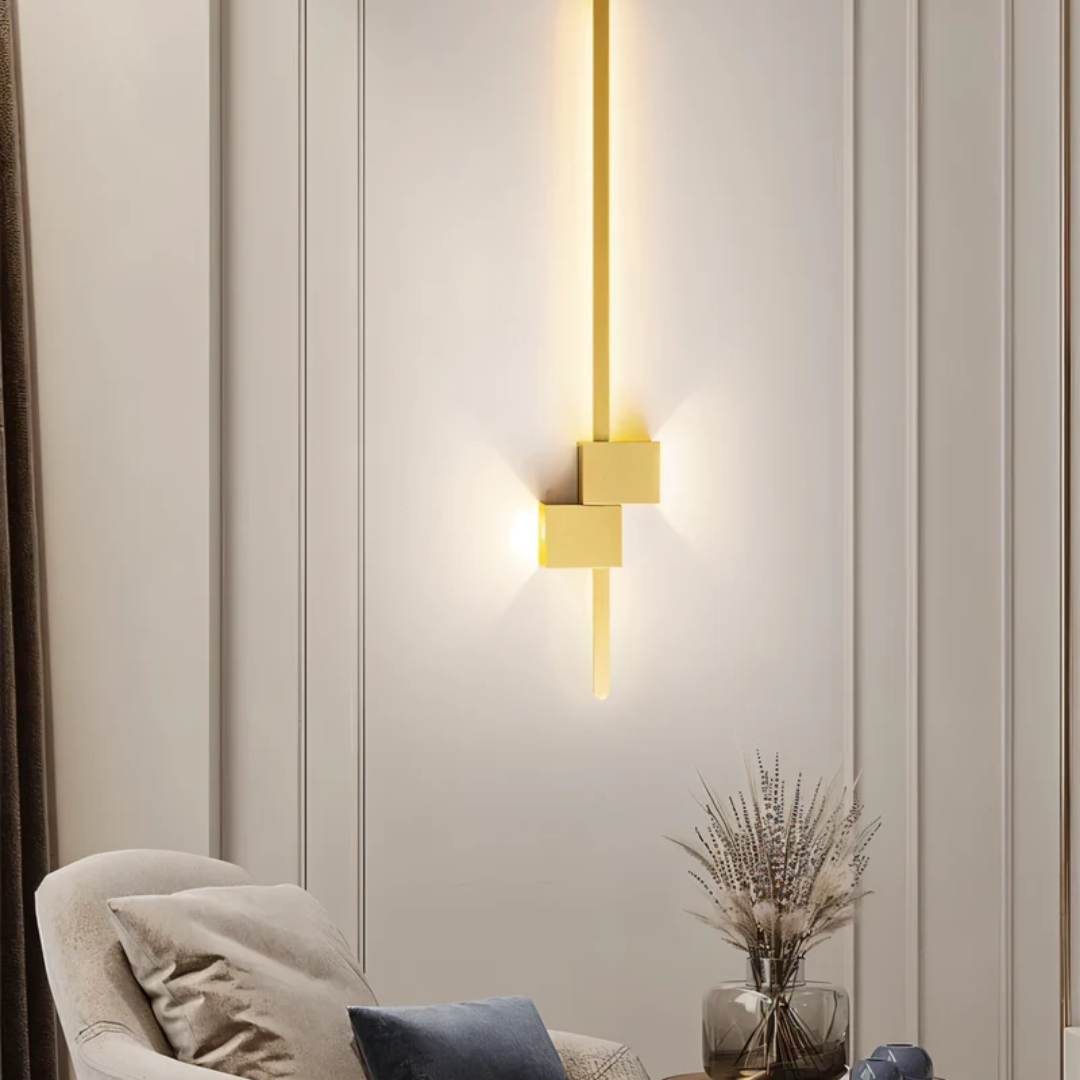 Minimalistische LED Wandlamp – Strak Design & Sfeervolle Verlichting voor Elke Ruimte-DeWoonVallei-DeWoonVallei