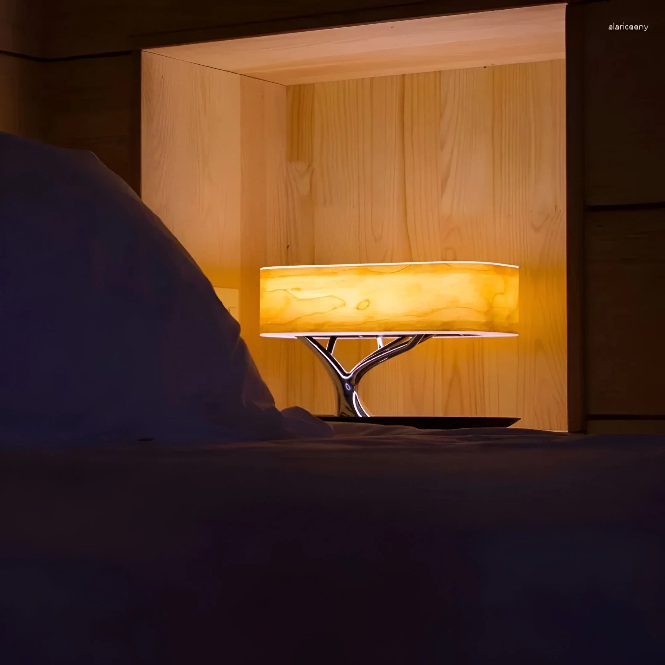 Moderne Tafellamp met Bluetooth Speaker en Draadloze Oplader-Table Lamp-DeWoonVallei-DeWoonVallei