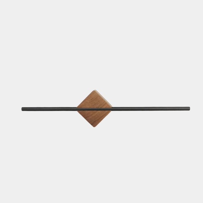 Moderne Wand Handdoekhouder – Minimalistisch Design & Ruimtebesparende Elegantie-Bathroom-DeWoonVallei-Zwart-40cm-DeWoonVallei
