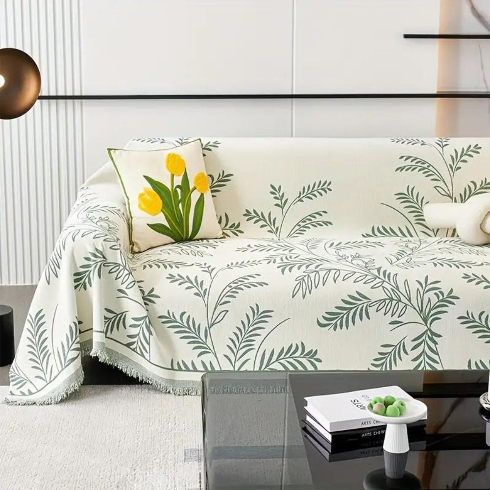 Natuur Chenille Sofahoes - Luxe Textuur & Rustige Woonkamerstijl-Home & Garden-DeWoonVallei-DeWoonVallei