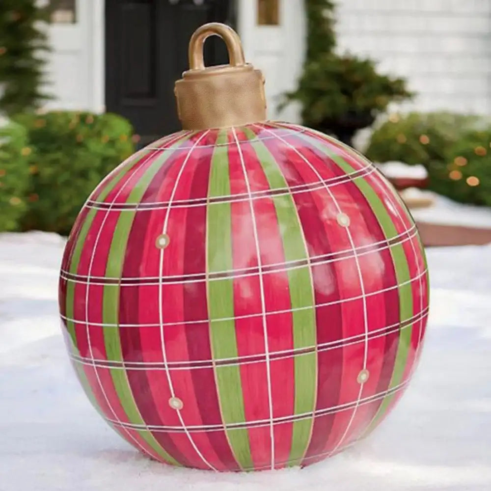 Opblaasbare Kerstbal Decoratie – Duurzaam Ontwerp & Feestelijke Tuinverlichting-Home Decor-DeWoonVallei-B-DeWoonVallei