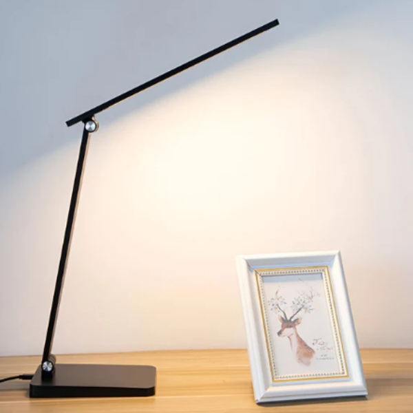 Opvouwbare LED Tafellamp met Touch Dimming en USB Opladen-Table Lamp-DeWoonVallei-DeWoonVallei