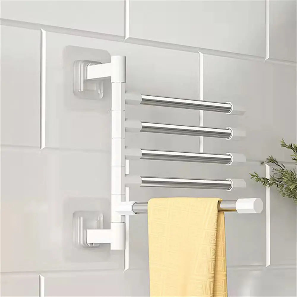 Roterende Wand Handdoekhouder – Slim Opbergsysteem & Ruimtebesparend Design-Bathroom-DeWoonVallei-DeWoonVallei