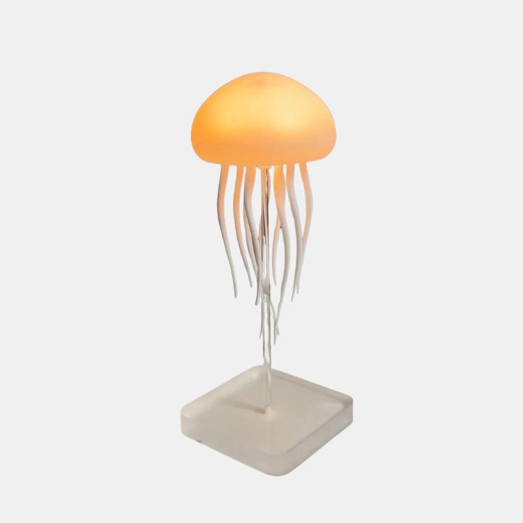 Slimme Kleurrijke LED Kwallenlamp met Afstandsbediening – Dansende Onderwaterverlichting voor Ontspanning en Modern Woondecor-DeWoonVallei-Stand-DeWoonVallei