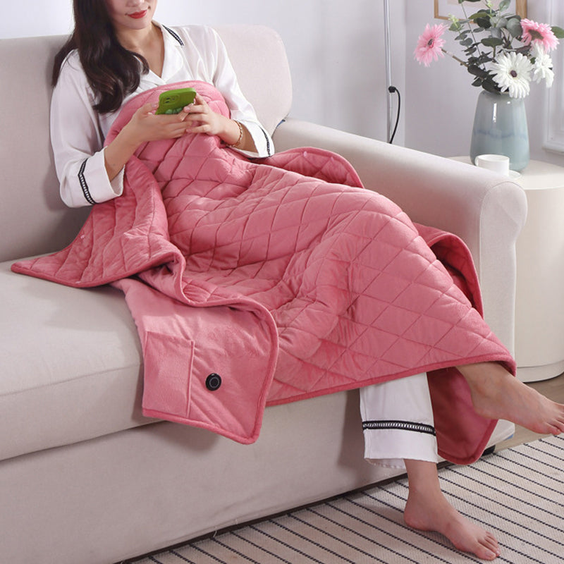 USB Verwarmde Deken - Draagbare Warmte & Comfort Waar Je Ook Bent-Home & Garden-DeWoonVallei-DeWoonVallei