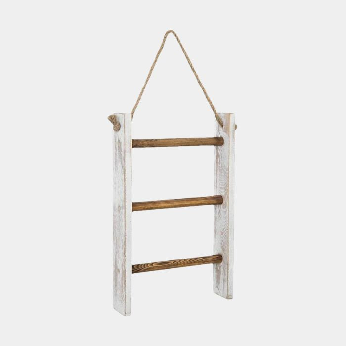Vintage Houten Handdoekhouder – Rustiek Wanddesign & Ruimtebesparende Organisatie-Bathroom-DeWoonVallei-DeWoonVallei