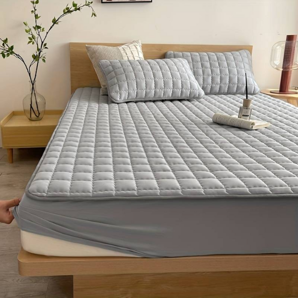 Waterdichte Matrasbeschermer King Size, Koel, Ademend, Hypoallergeen en Geluidloos Matrasovertrek voor Diepe Slaapcomfort-Bedding-DeWoonVallei-DeWoonVallei