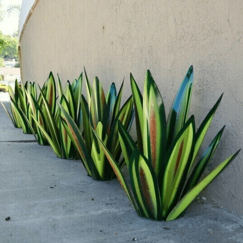 Zonne Agave Tuinlamp – Handgemaakt Design & Waterdichte Buitenverlichting-Home & Garden-DeWoonVallei-DeWoonVallei