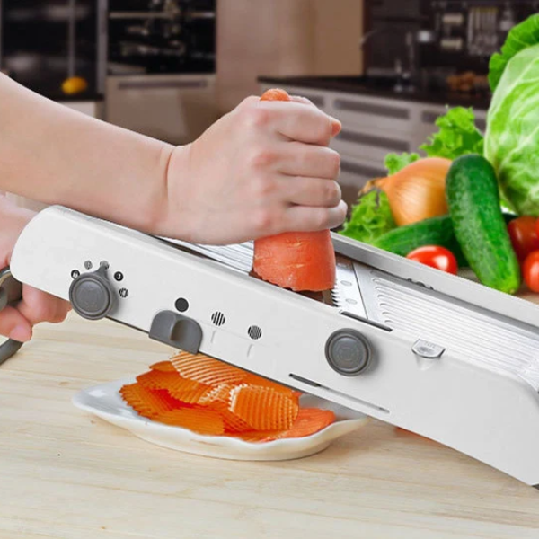 18-in-1 Groente- en Fruitkruimel Snijder en Slicer voor Snelle en Veilige Bereiding-Mandoline Chopper Cutter And Slicer-DeWoonVallei-DeWoonVallei
