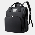 2-in-1 Babydraagrugzak voor Reizen met Extra Grote Inhoud-kids bag-DeWoonVallei-Zwart-DeWoonVallei