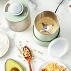 2-in-1 Graanmolen RVS Handmatig en Elektrisch voor Verse, Gezonde Bloem-Food Grinders-DeWoonVallei-DeWoonVallei