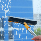 2-in-1 Vloerreinigingsborstel met Draaibare Kop en Schraper Gemakkelijk Schoonmaken-Cleaning Supplies-DeWoonVallei-DeWoonVallei