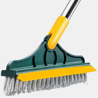 2-in-1 Vloerreinigingsborstel met Draaibare Kop en Schraper Gemakkelijk Schoonmaken-Cleaning Supplies-DeWoonVallei-DeWoonVallei
