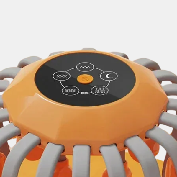 20-Head Hoofdhuid Massager met Rood Licht Vibratie voor Ontspanning en Stressverlichting-Scalp Massager-DeWoonVallei-DeWoonVallei