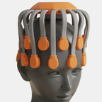 20-Head Hoofdhuid Massager met Rood Licht Vibratie voor Ontspanning en Stressverlichting-Scalp Massager-DeWoonVallei-DeWoonVallei