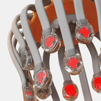 20-Head Hoofdhuid Massager met Rood Licht Vibratie voor Ontspanning en Stressverlichting-Scalp Massager-DeWoonVallei-DeWoonVallei