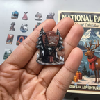 24 Daagse Adventskalender Nationale Parken met Verzamelbare Ornamenten van Dieren en Landschappen-Advent calendar-DeWoonVallei-DeWoonVallei