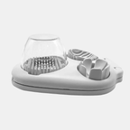 3-in-1 Eiersnijder RVS Multifunctionele Snijder voor Perfecte Plakken, Dobbelstenen en Partjes-Kitchen Slicers-DeWoonVallei-DeWoonVallei